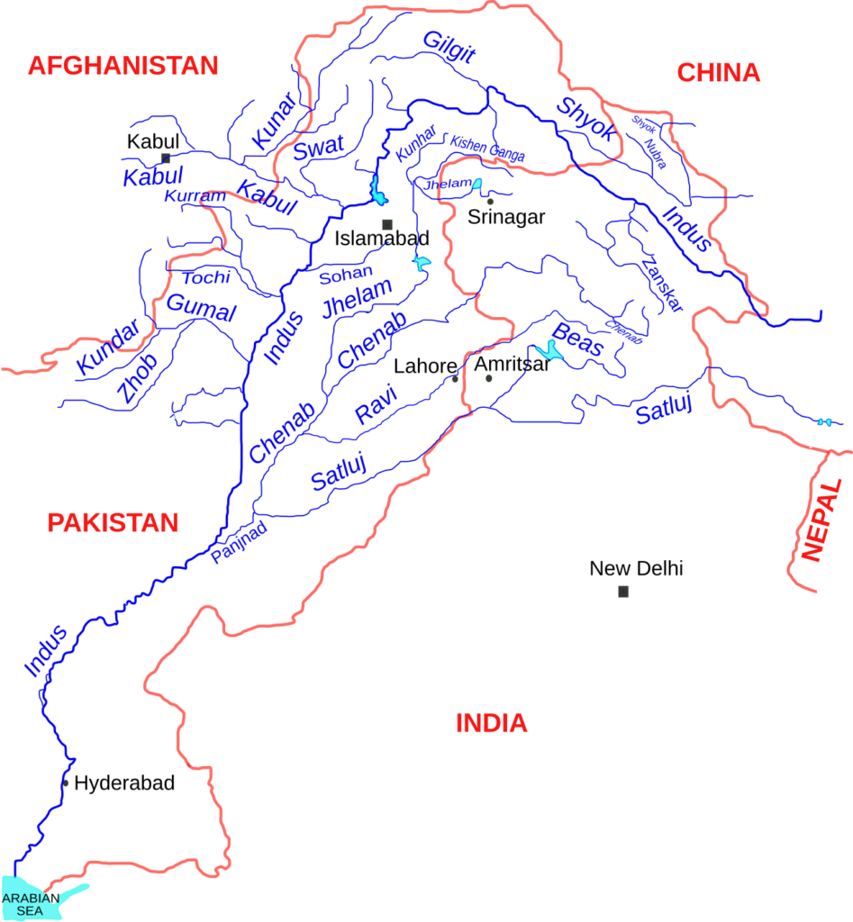 Photo via Wikipedia (Indus Waters Treaty)