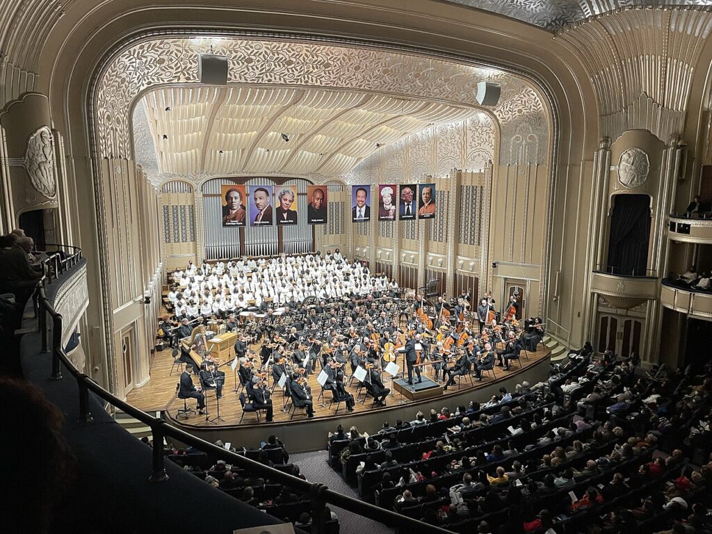 Photo via Wikipedia (Cleveland Orchestra)